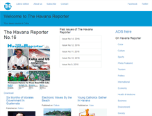 Tablet Screenshot of havanareporternews.com